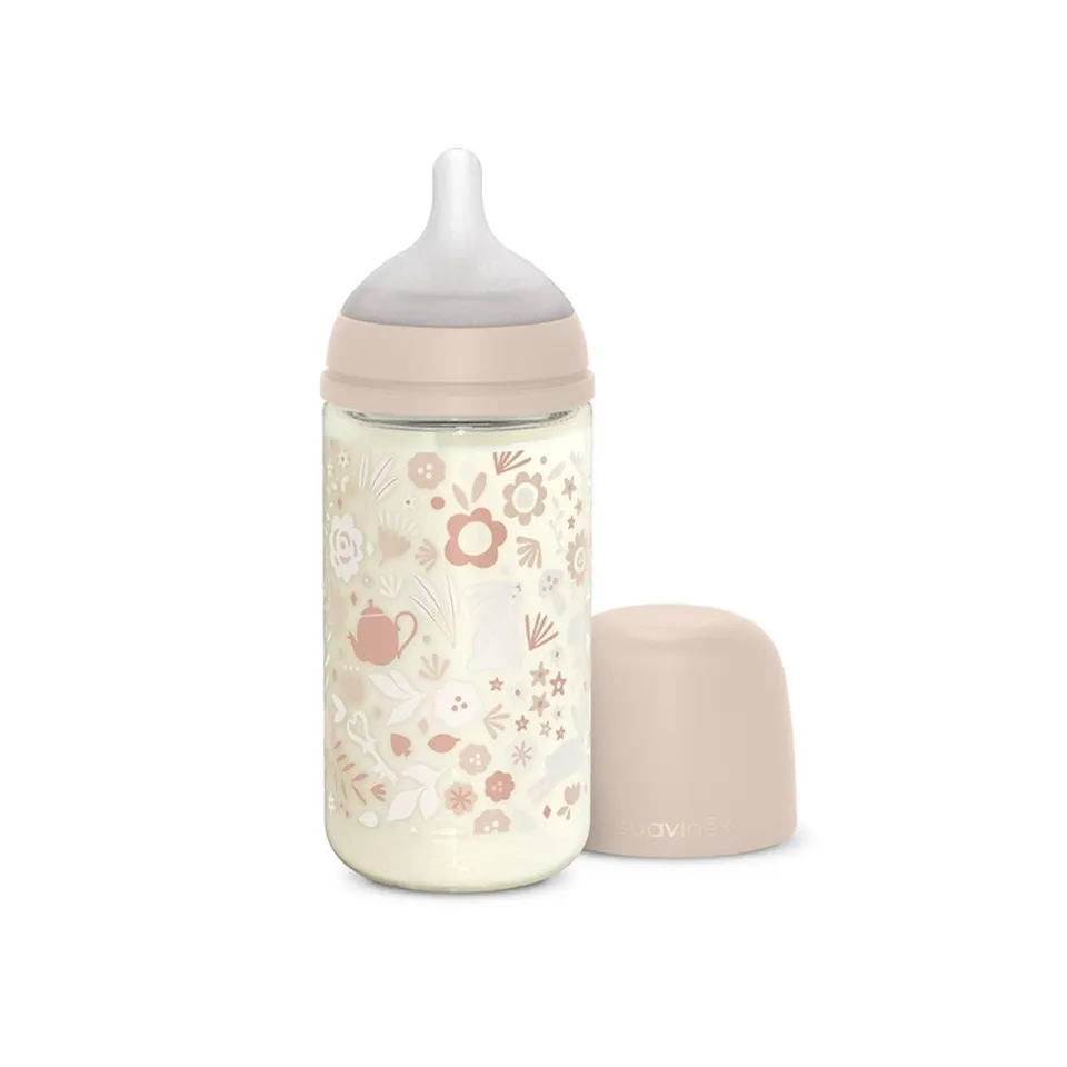 Suavinex Wonderland biberon vetro 240 ml anticolica