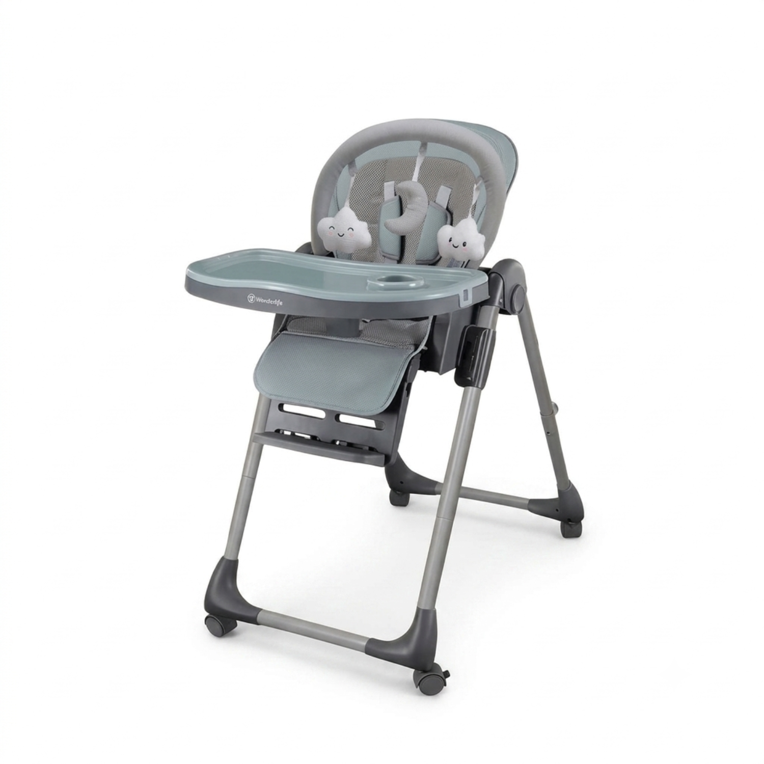 Wonderlife Maui Seggiolone Pappa Verde Reclinabile