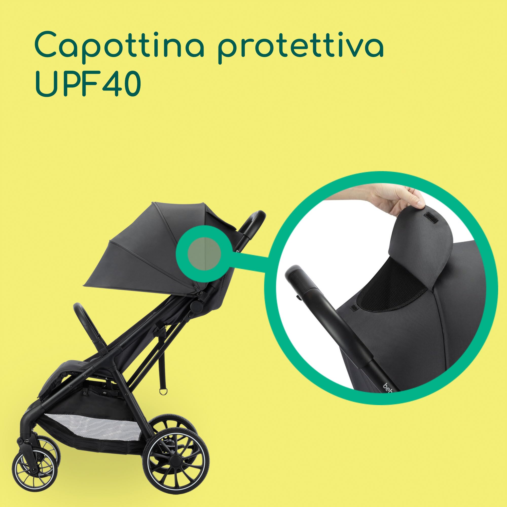 Bebé Confort Artic Passeggino Reclinabile Mineral Graphite 0-22 kg