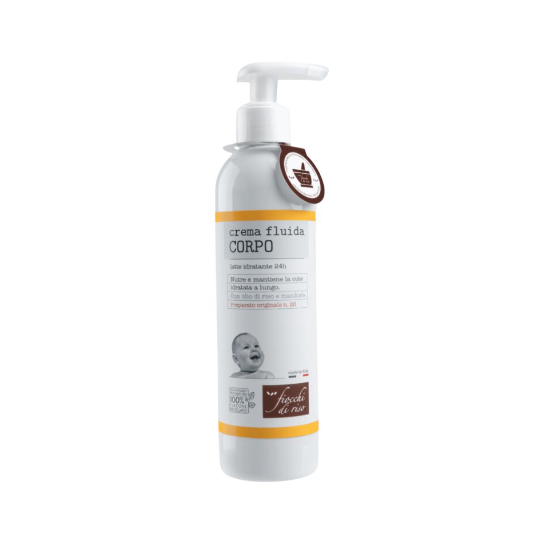 Fiocchi di Riso Crema Fluida corpo idratante 240 ml 24h