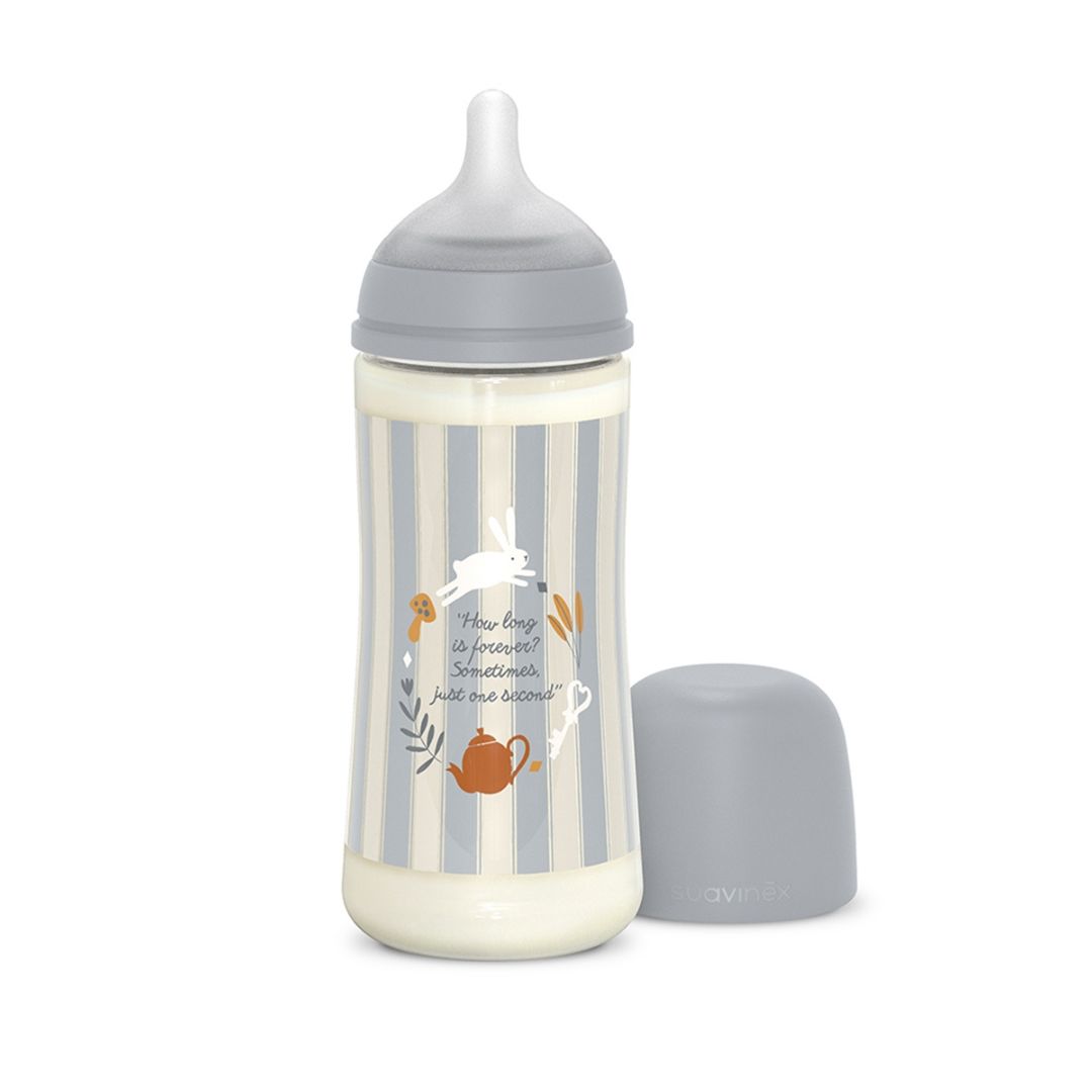 Suavinex Wonderland biberon silicone 360 ml anticolica 6m+