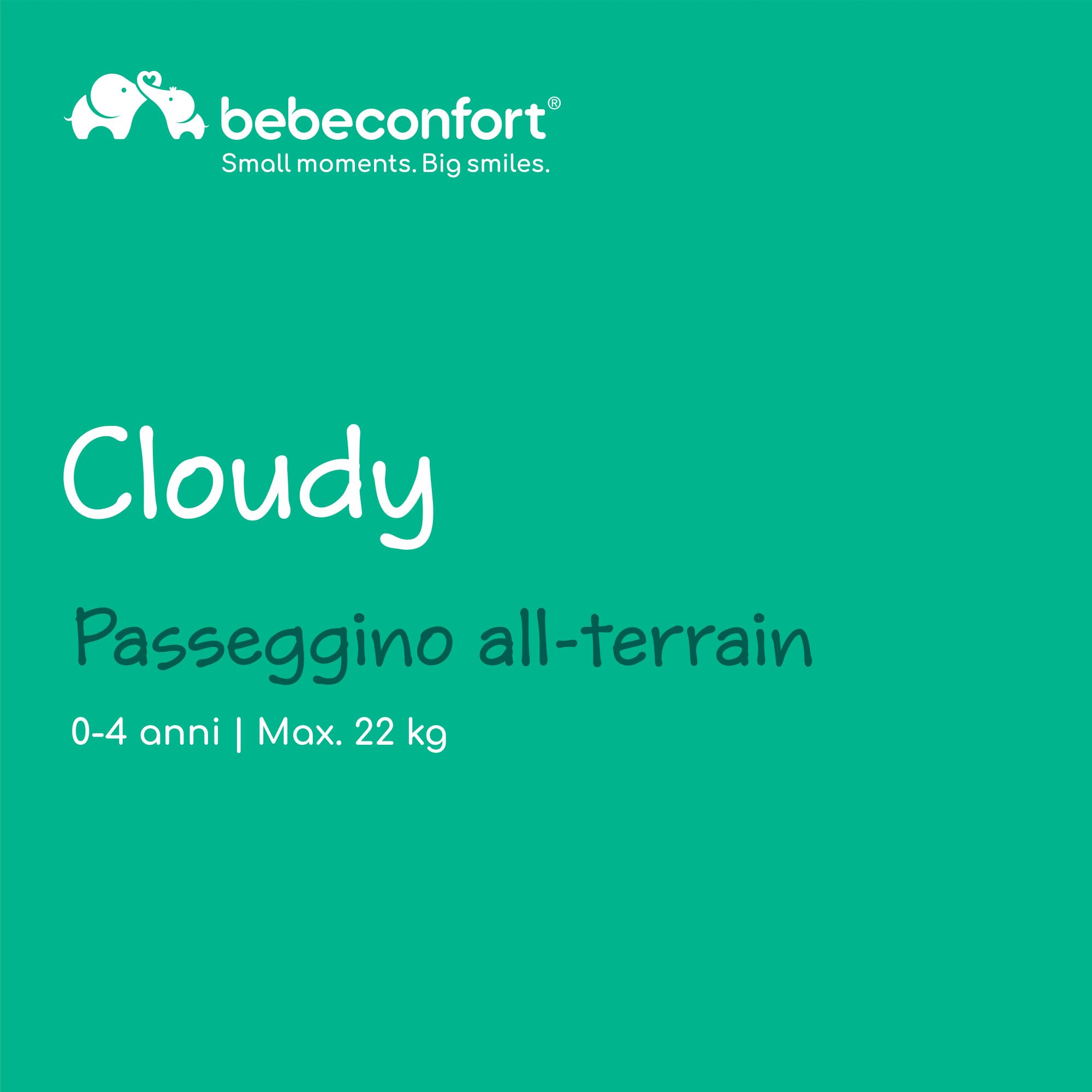 Bebé Confort Cloudy Passeggino Mineral Graphite 0-22 kg