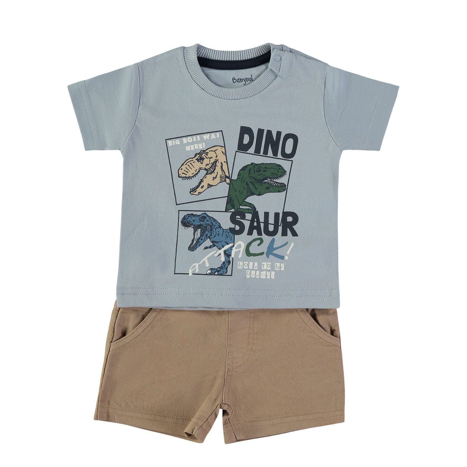 Wonderlife Dinosaur 162010 Completo 2 Pezzi 12 Mesi Cotone