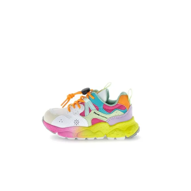 Flower Mountain Yamano 3 Junior sneakers beige fucsia