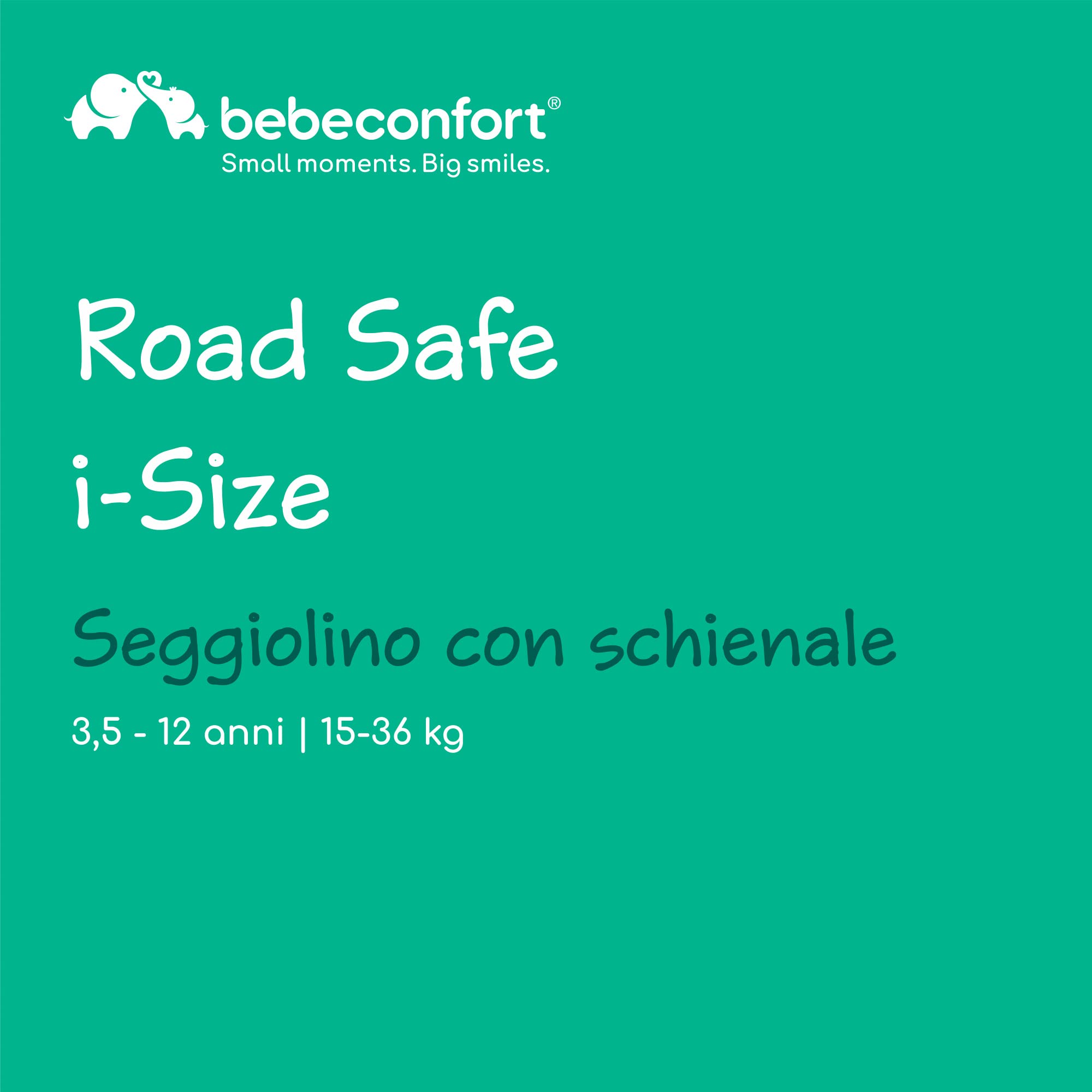 Bebé Confort RoadSafe i-Size seggiolino auto Full Black pieghevole