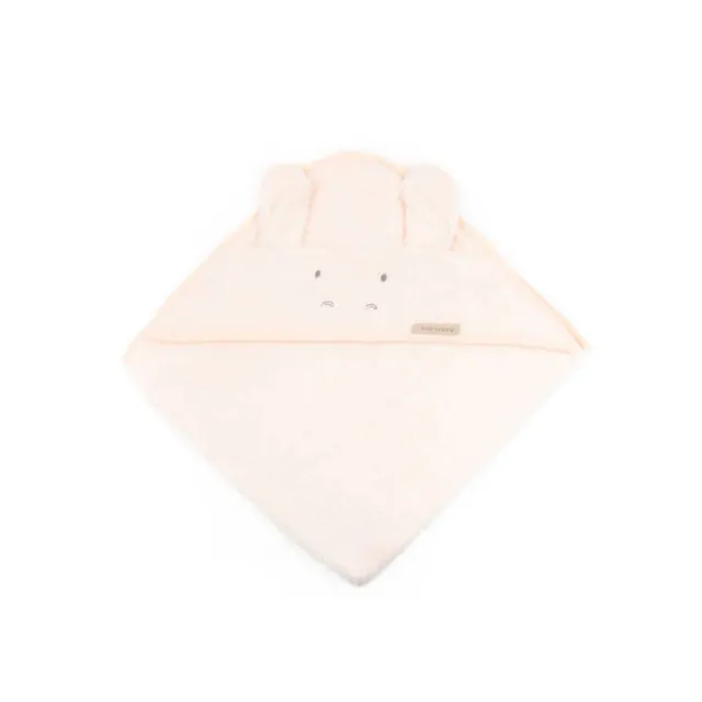 Bamboom Ippopotamo XL asciugamano con cappuccio Water Peach bambu