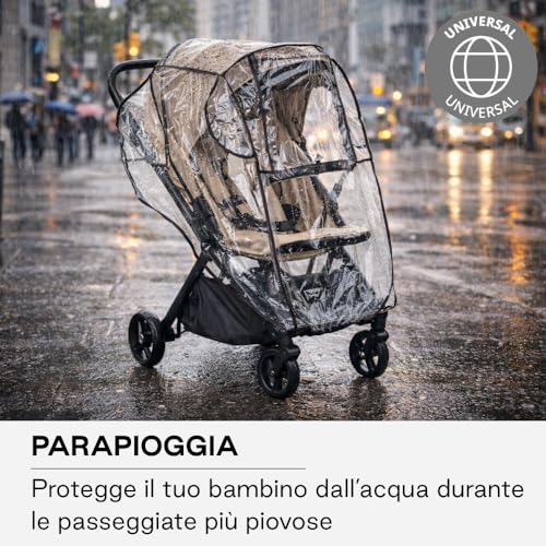 Jané Parapioggia Universale parapioggia passeggino trasparente