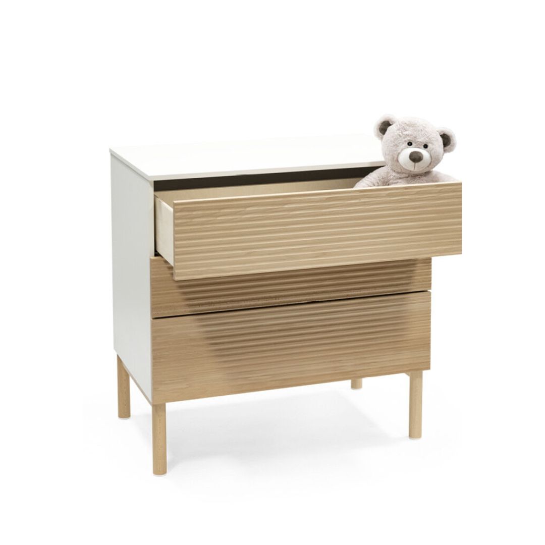 Stokke Sleepi cassettiera 3 cassetti bianco