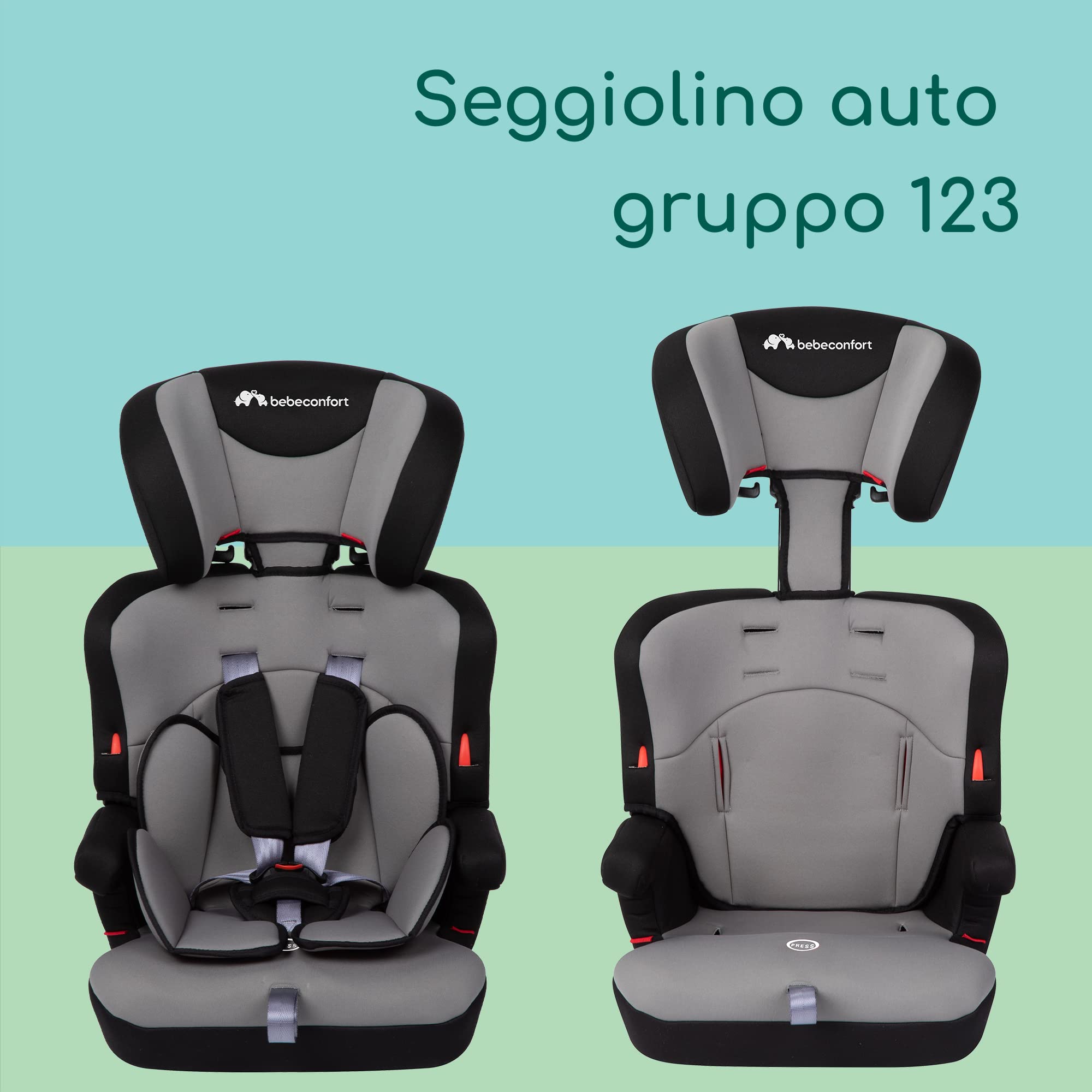 Bebé Confort Ever Safe Plus seggiolino auto 9-36 kg Hot Grey