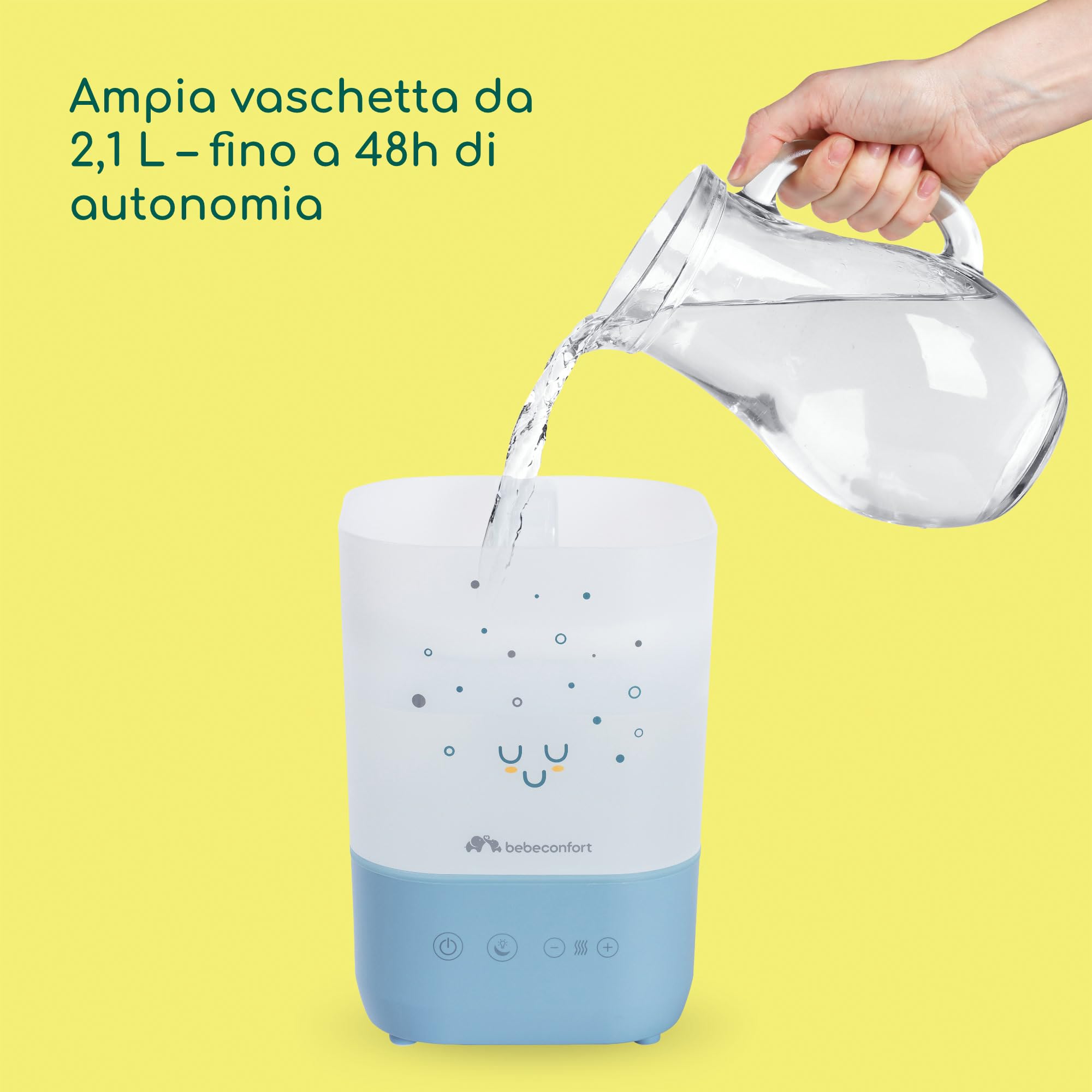 Bebé Confort Cool-Mist umidificatore ambiente blu 2,1 L