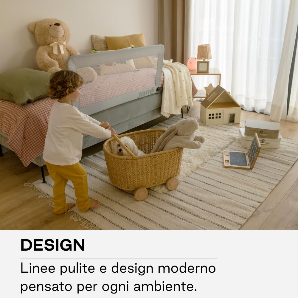 Jané Basic sponda letto 90 cm traspirante