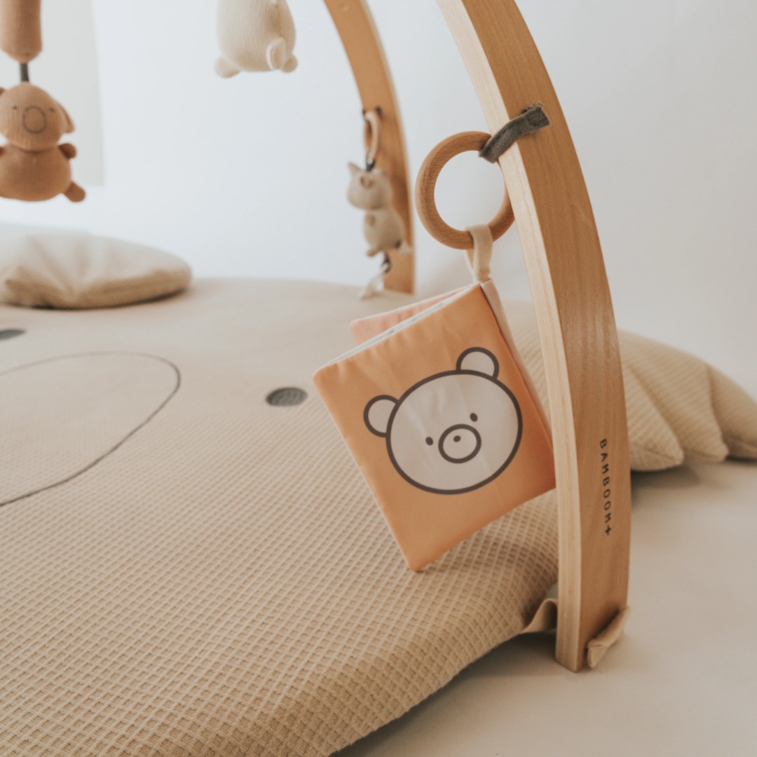 Bamboom tappeto gioco neonato sensoriale tummy time
