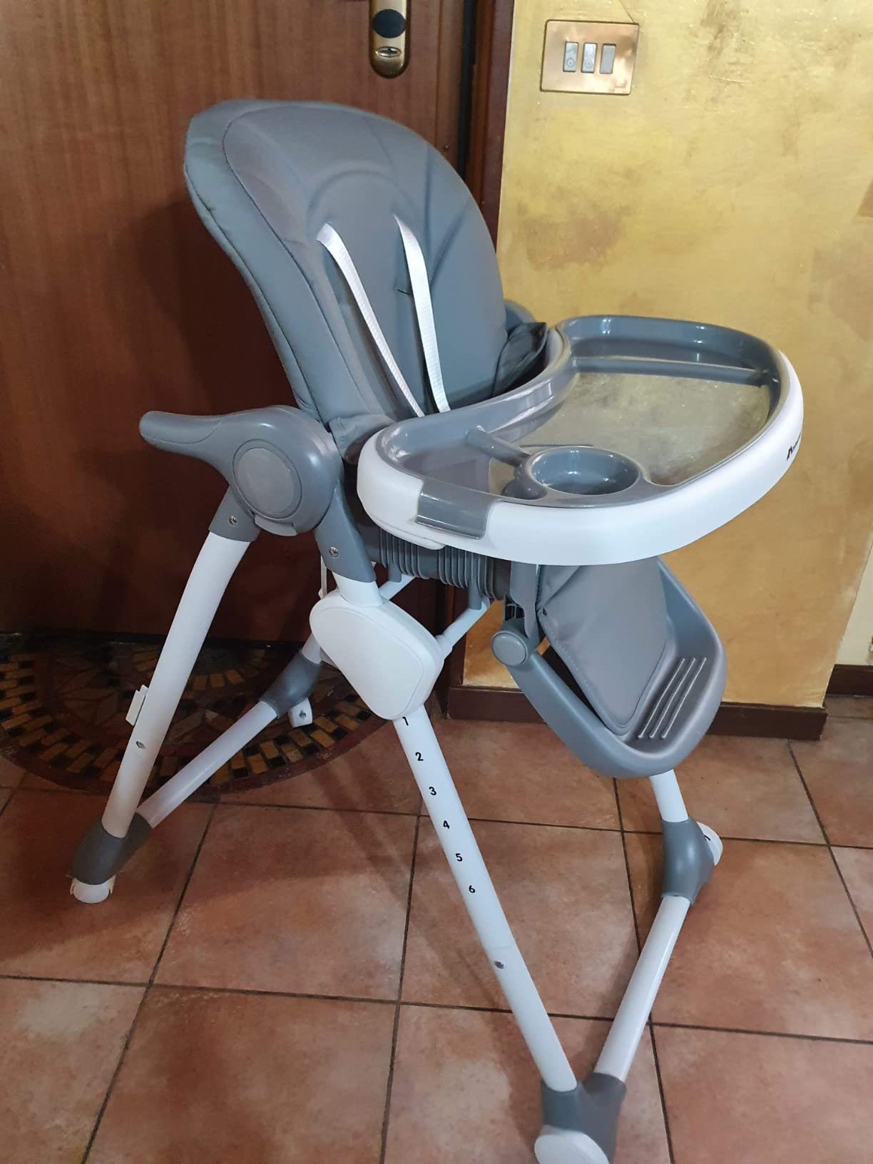 Bebé Confort Looky seggiolone pappa regolabile warm grey