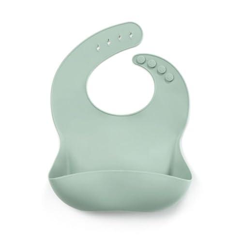 Jané Bavaglino Silicone con Tasca Raccoglipappa Regolabile