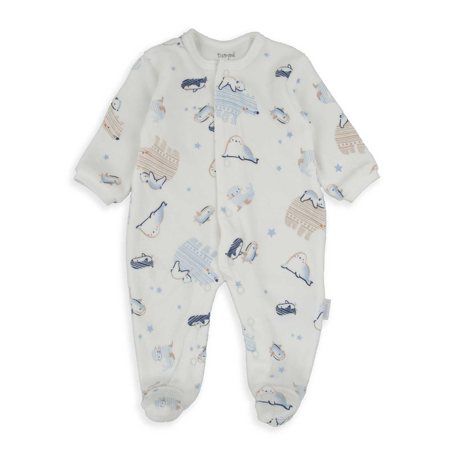 Wonderlife Nordic Adventures 250057 tutina vellutata con piedini