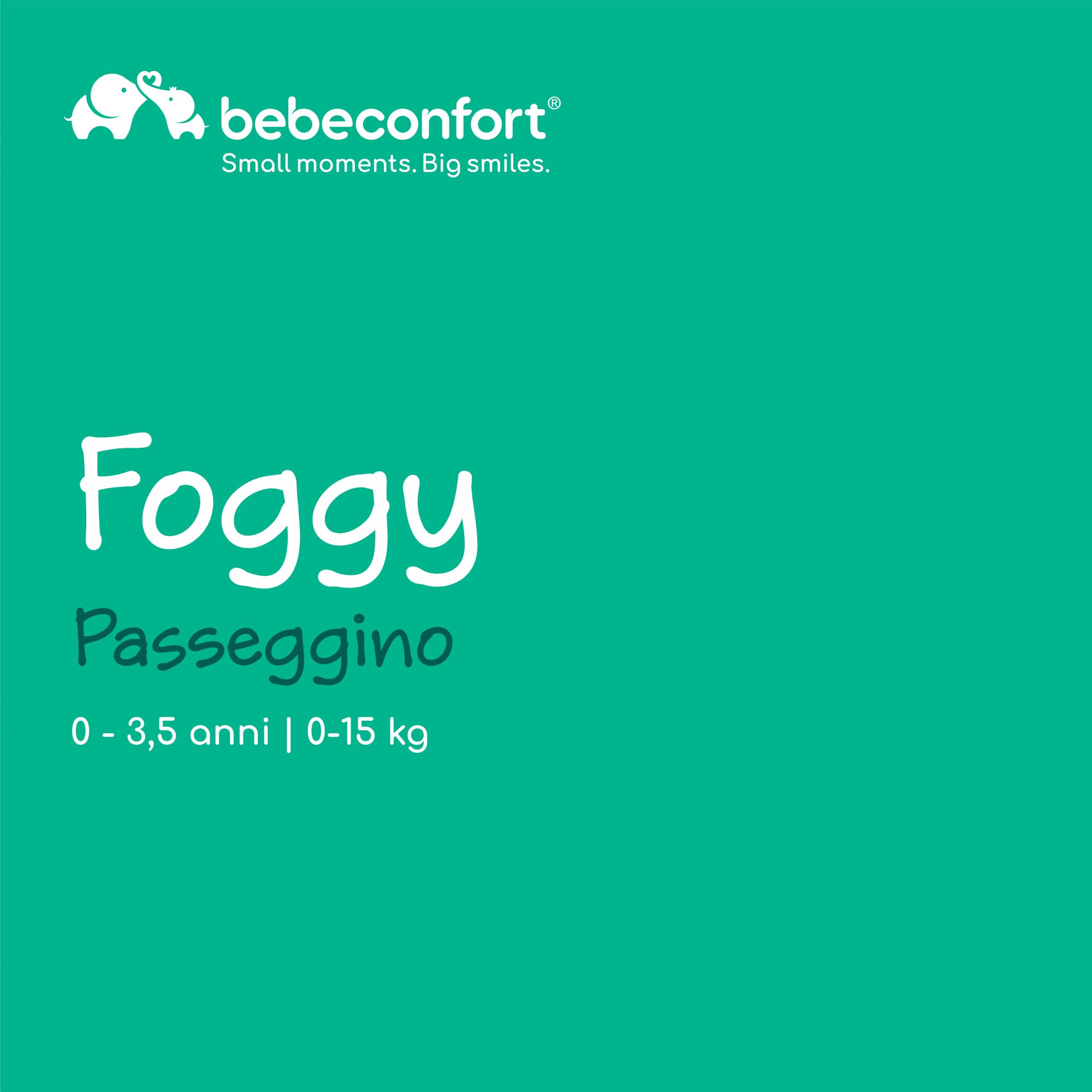 Bebé Confort Foggy passeggino leggero Tinted Stone