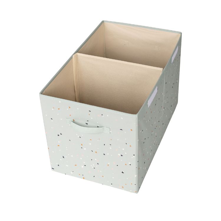 3 Sprouts Baule Portaoggetti Pieghevole Terrazzo 62x38x38