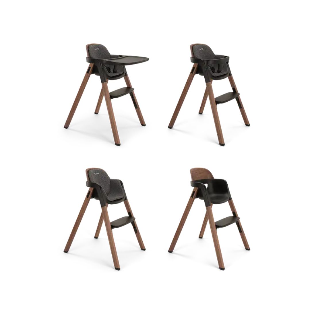 Nuna Bryn seggiolone pappa in legno fino a 100 kg