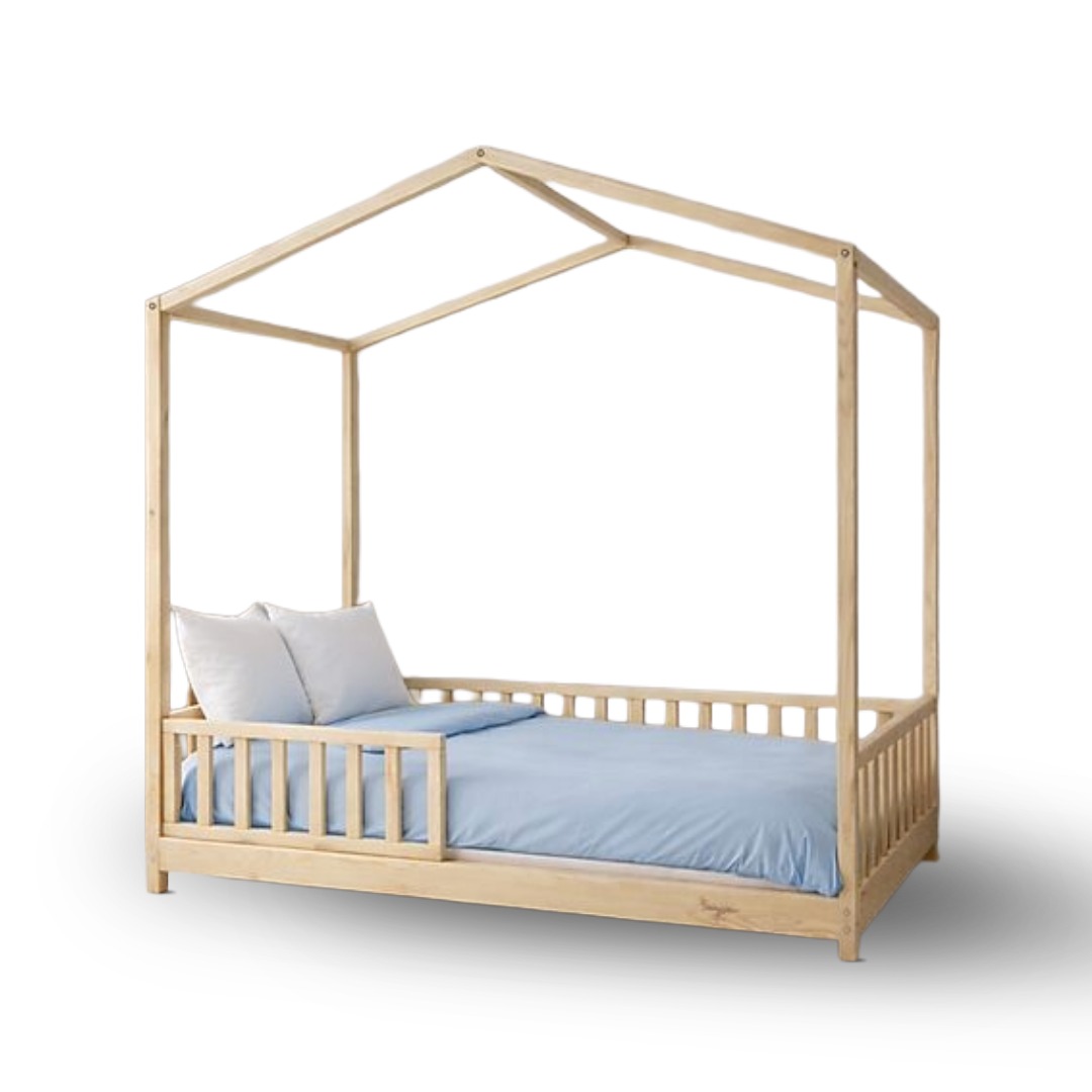 Family Nation Evi 140x70 letto montessori 4in1 casetta