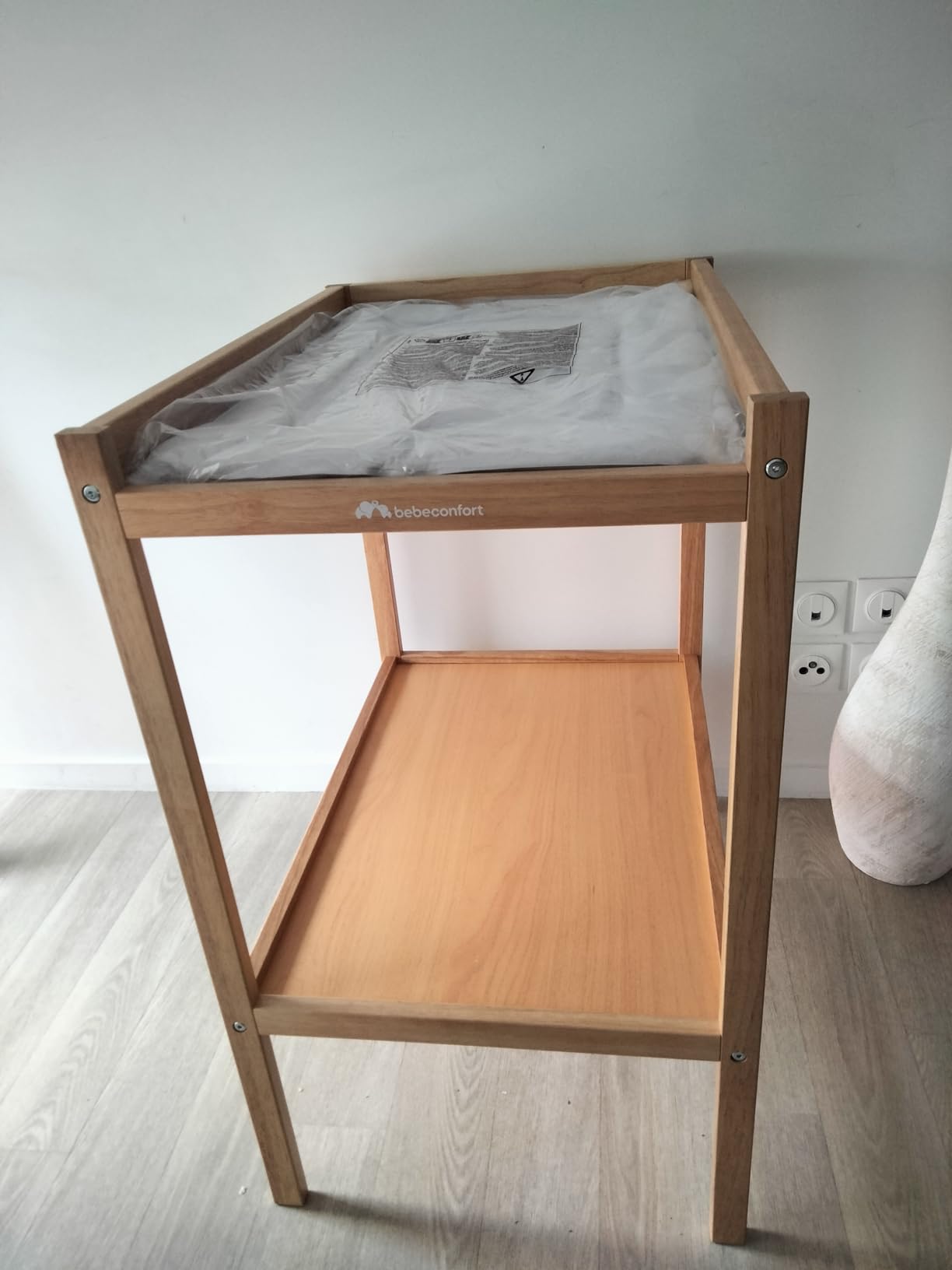 Bebé Confort Daisy fasciatoio legno naturale con materassino
