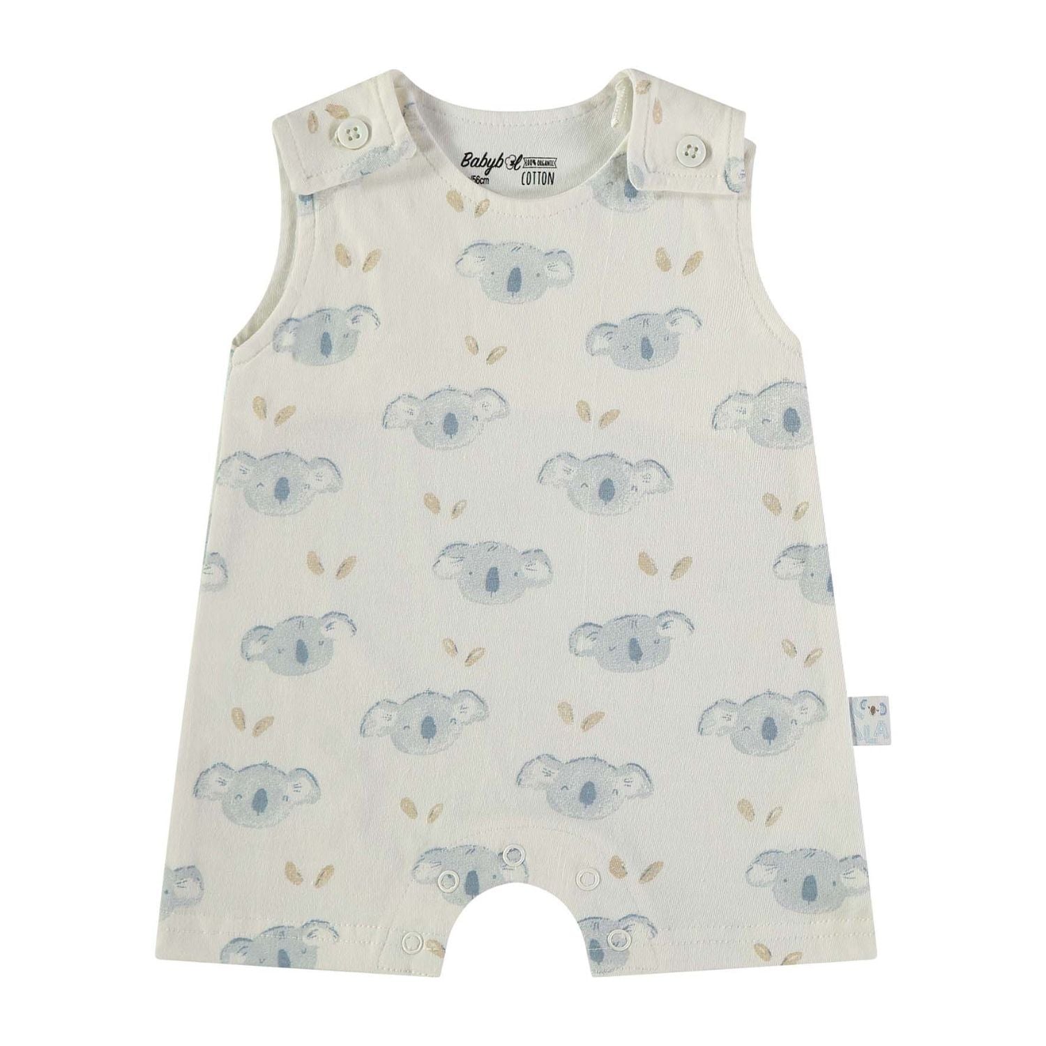 Wonderlife Koala 160425 pagliaccetto neonato bianco cotone