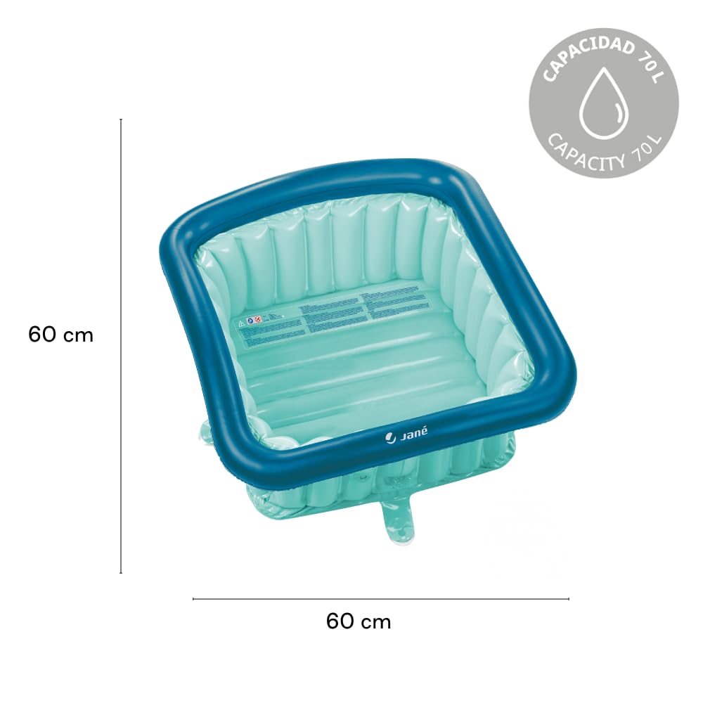 Jané riduttore doccia gonfiabile blu 70 L