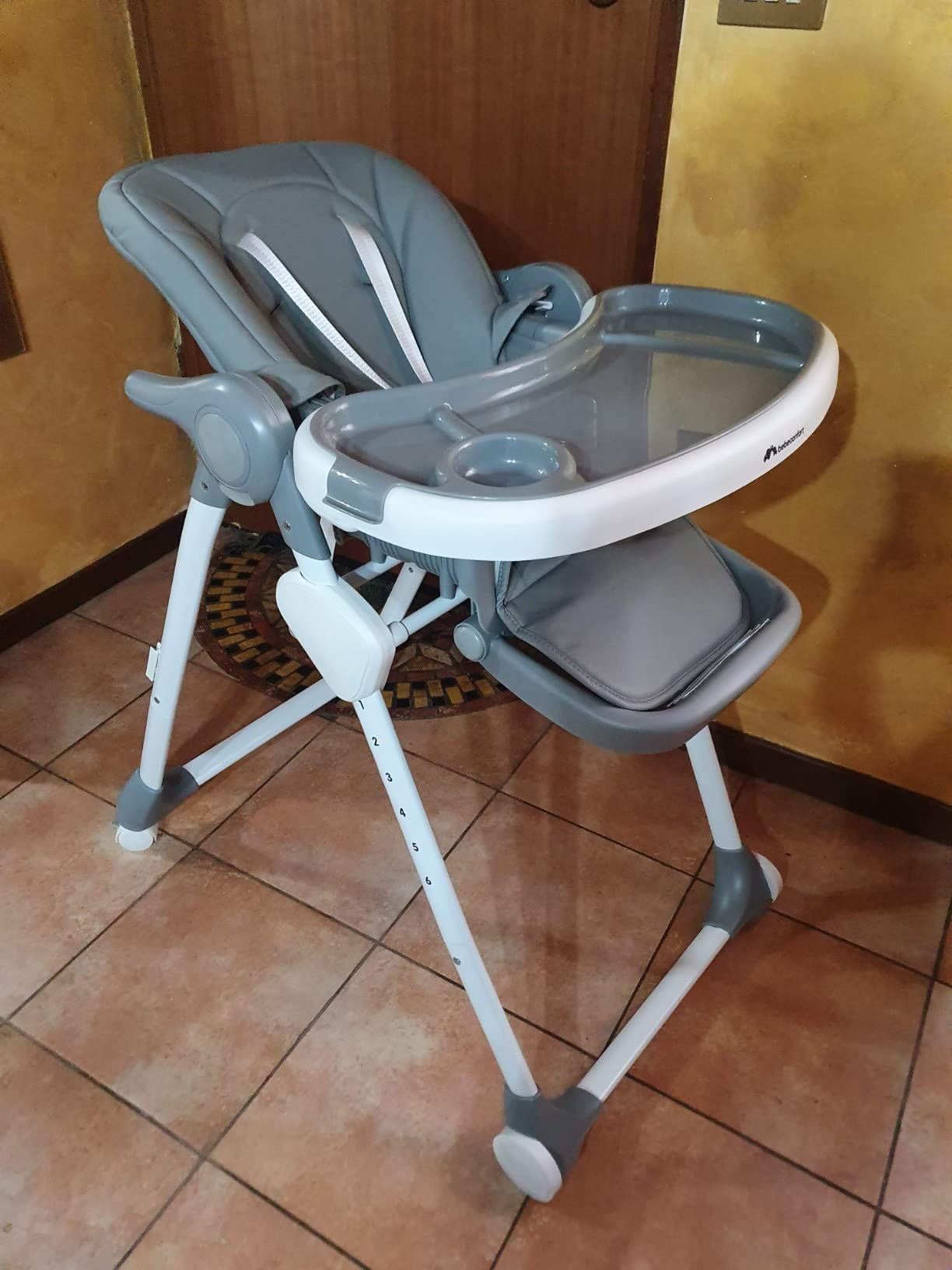 Bebé Confort Looky seggiolone pappa regolabile warm grey
