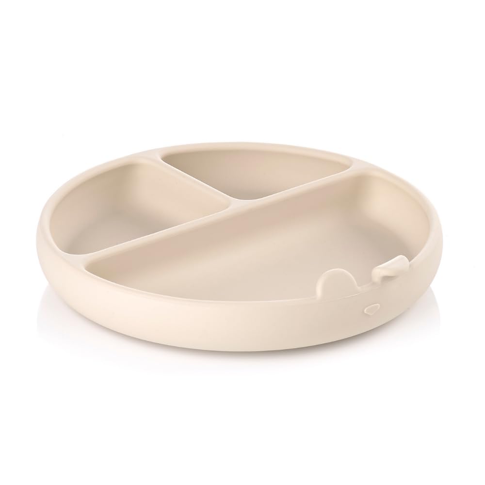 Jané Piatto BLW Silicone con Ventosa Sand con scomparti