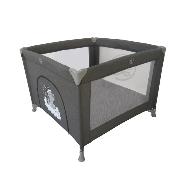 Wonderlife Forest box quadrato richiudibile 100x100 con materassino