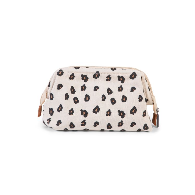 Childhome Baby Necessities beauty case leopardato 25x13cm