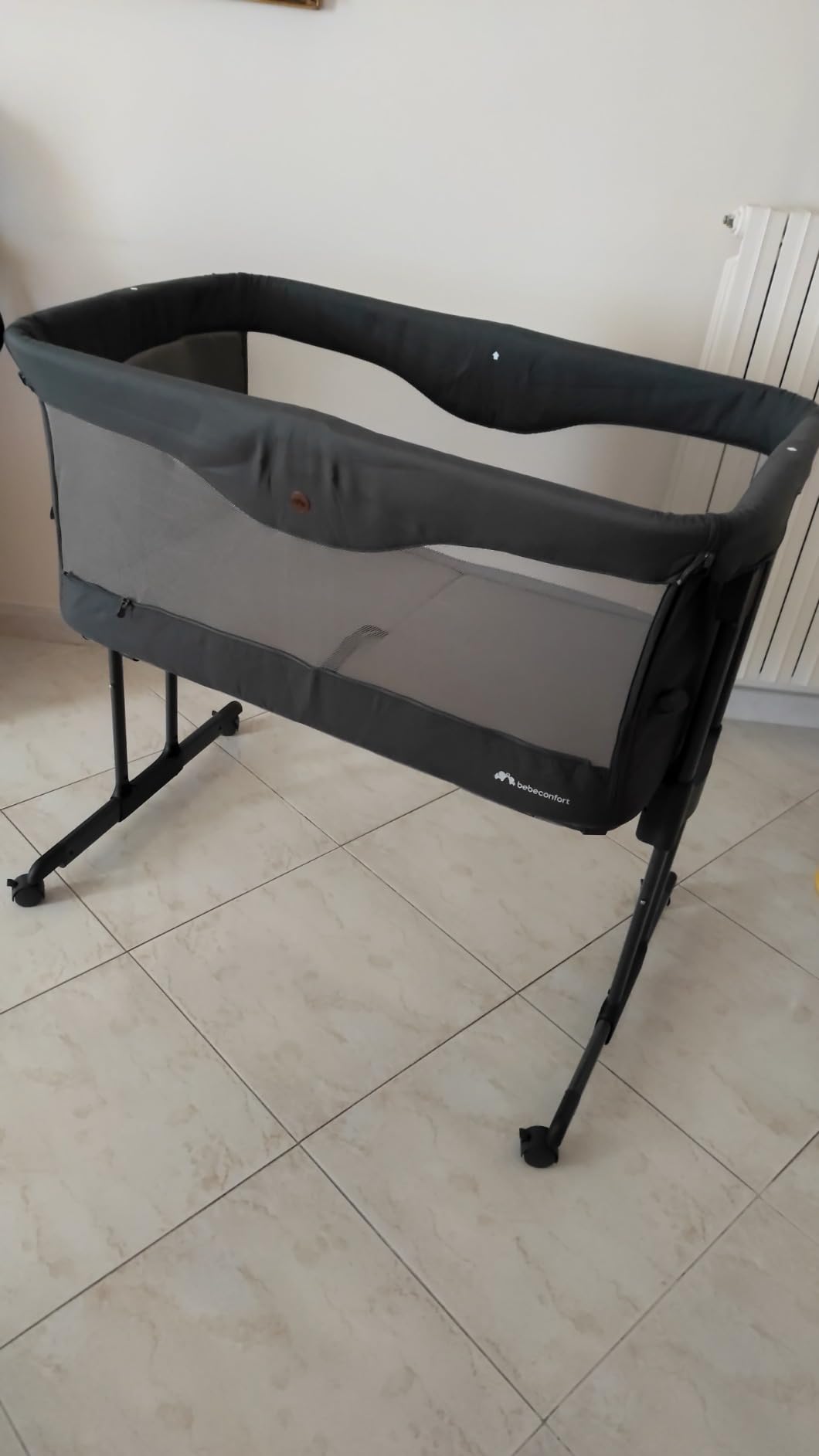 Bebé Confort Amara culla fianco letto Tinted Grey 9 kg
