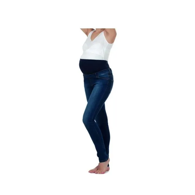Premamy M1570/08 jeans premaman conformato scuro elasticizzato