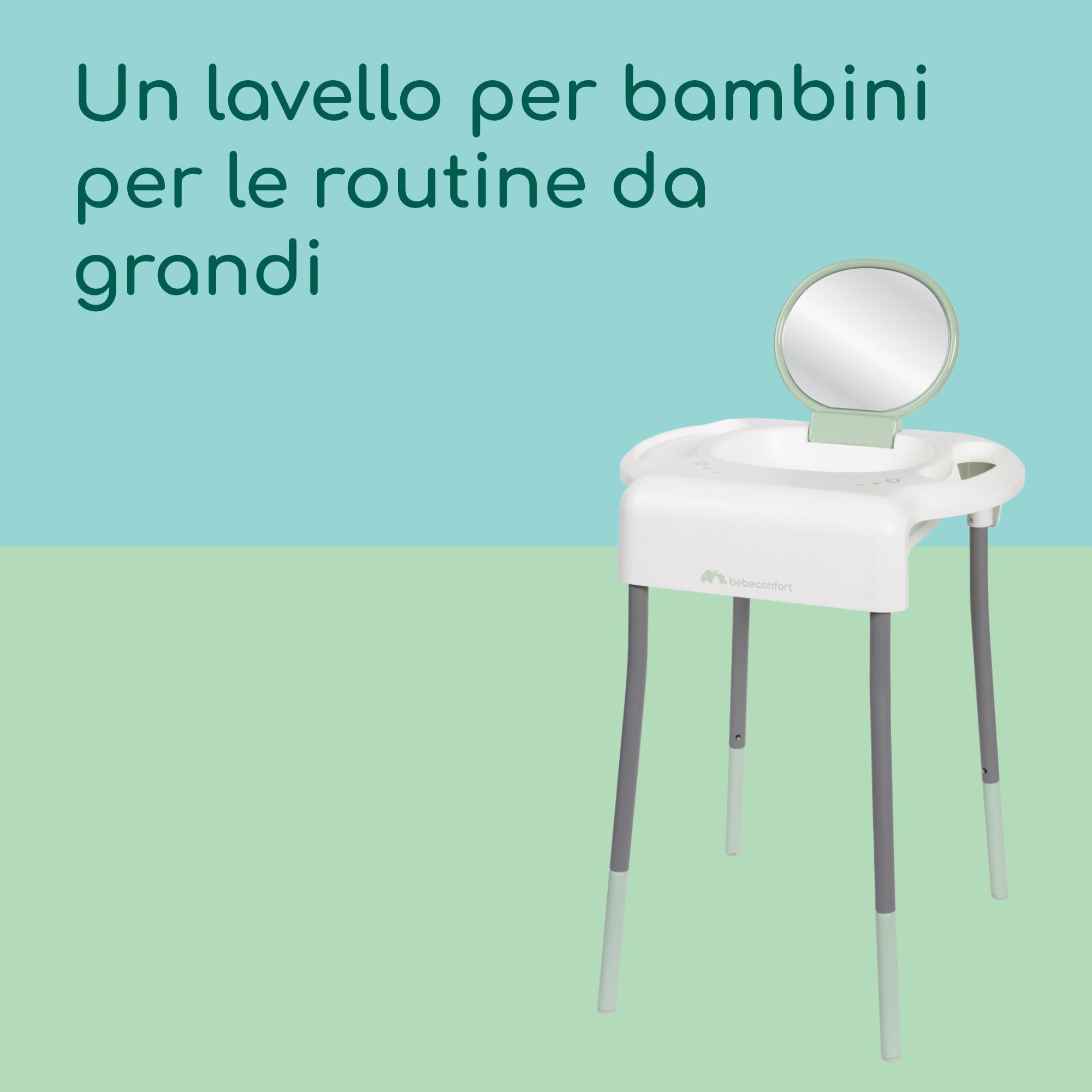 Bebé Confort Mini Lavabo Montessori bambini Bianco regolabile