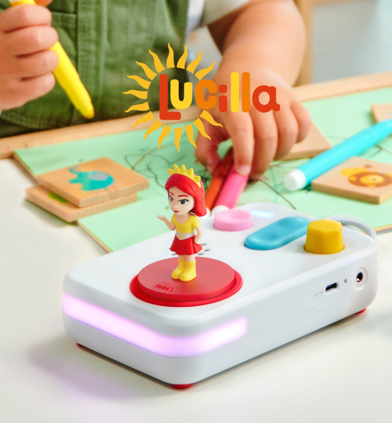 Faba Arriva Lucilla personaggio sonoro 11 canzoni