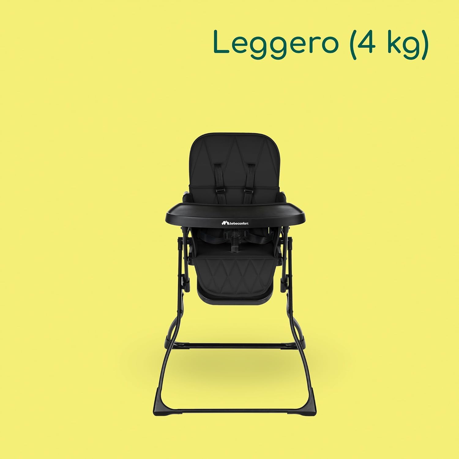 Bebé Confort Lily seggiolone pappa pieghevole Tinted Graphite