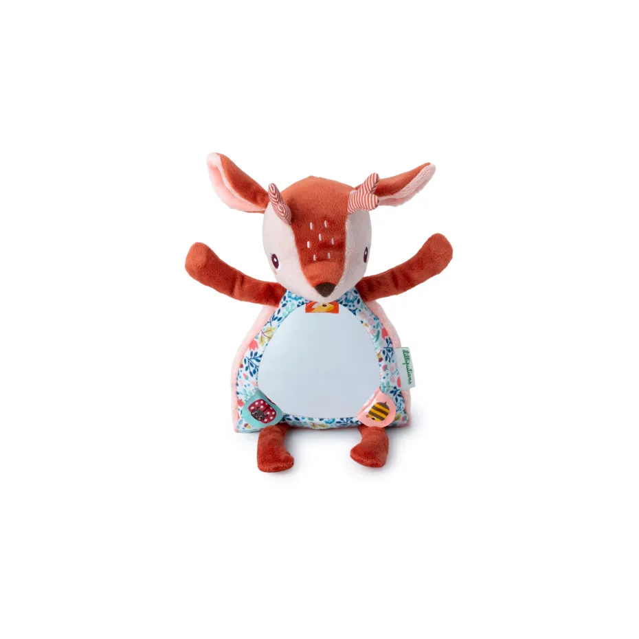 Lilliputiens Stella Specchio Cucù peluche cerbiatto magnetico