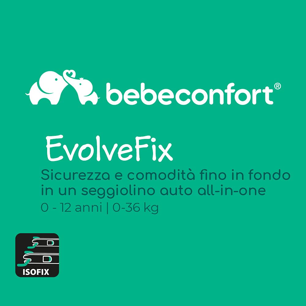 Bebé Confort EvolveFix seggiolino auto 0-36 kg grigio