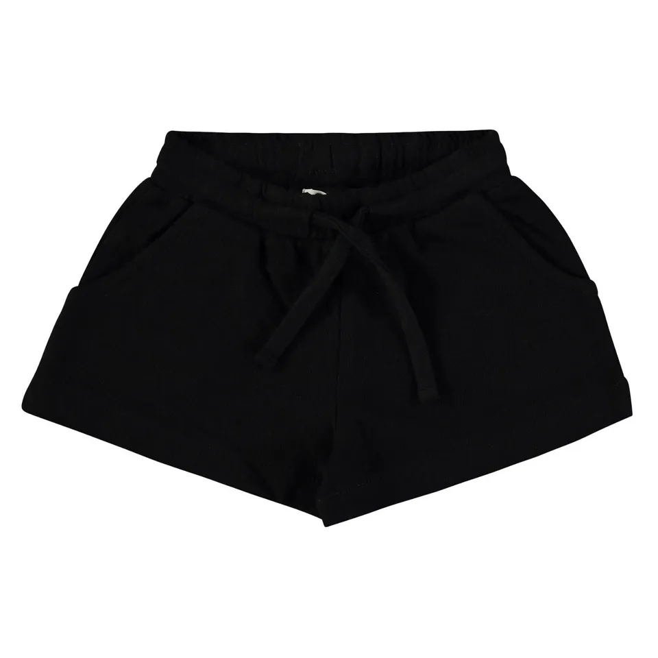 Wonderlife 161470 pantalone corto bambino nero cotone