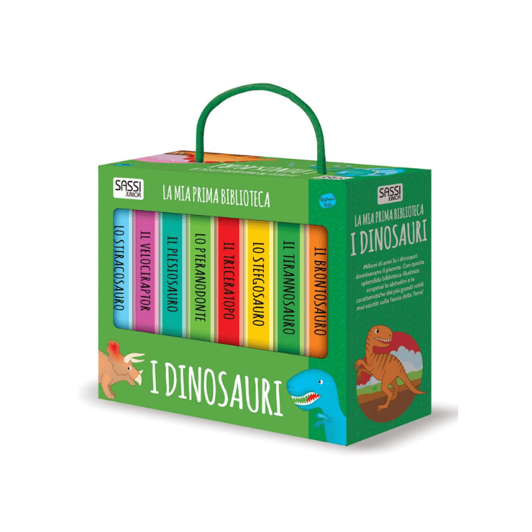 Sassi La mia Prima Biblioteca 8 libretti dai 2 anni