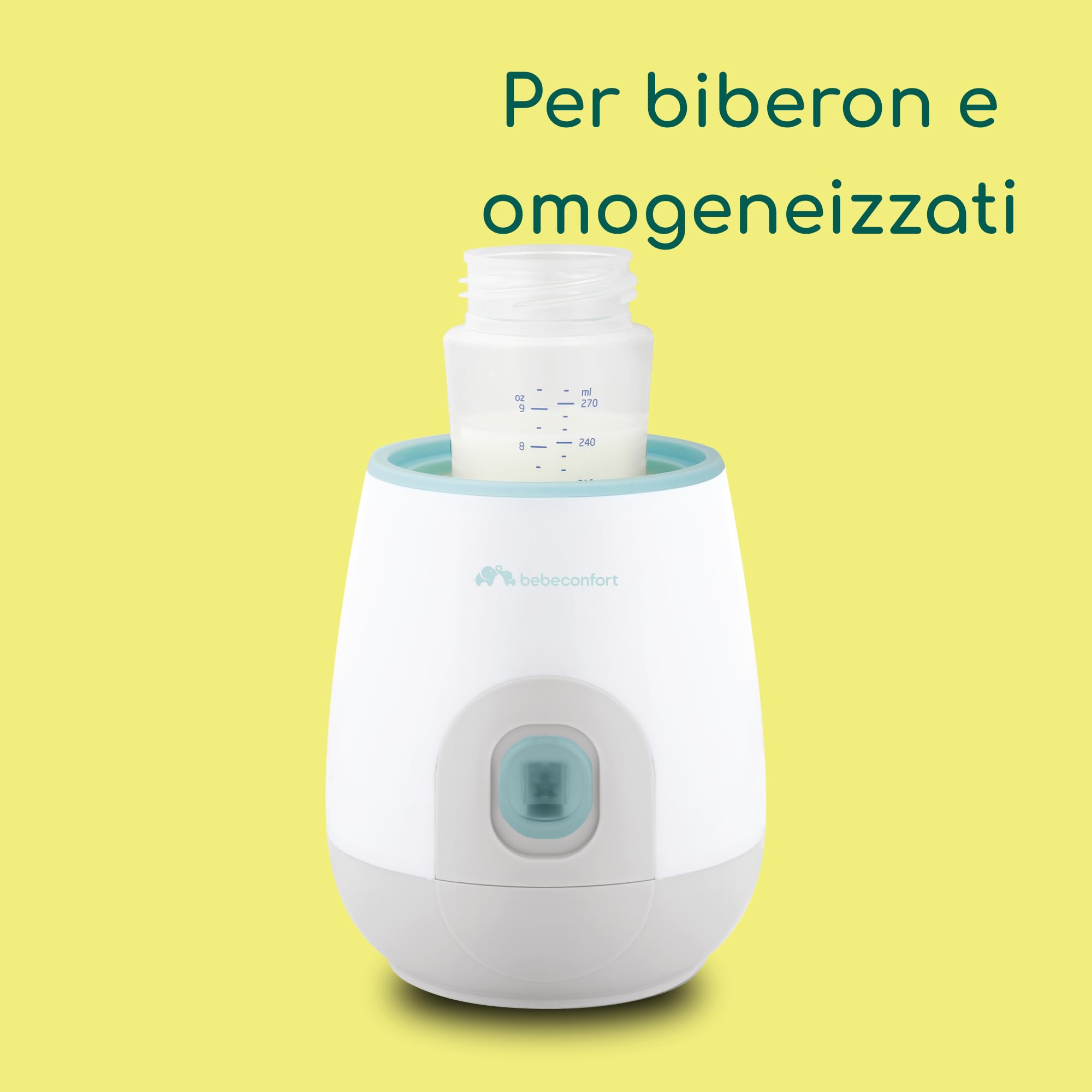 Bebé Confort Scaldabiberon Elettrico Bianco Verde rapido