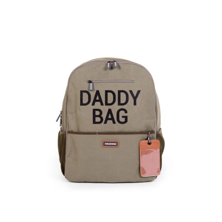 Childhome Daddy Bag zaino fasciatoio kaki idrorepellente