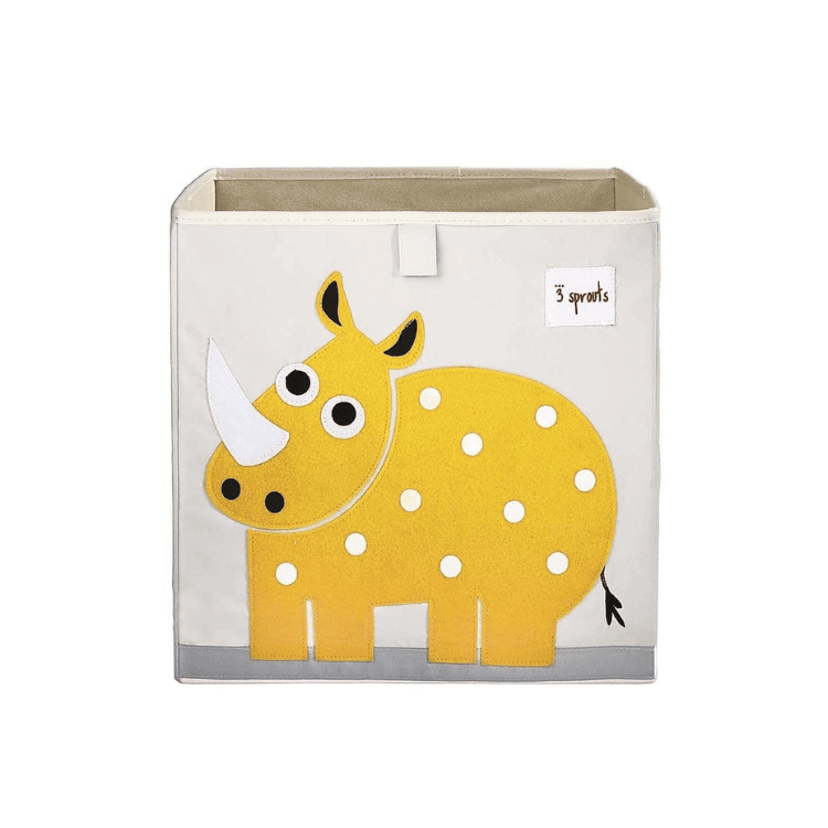 3 Sprouts Contenitore scatola 33x33x33 cm feltro