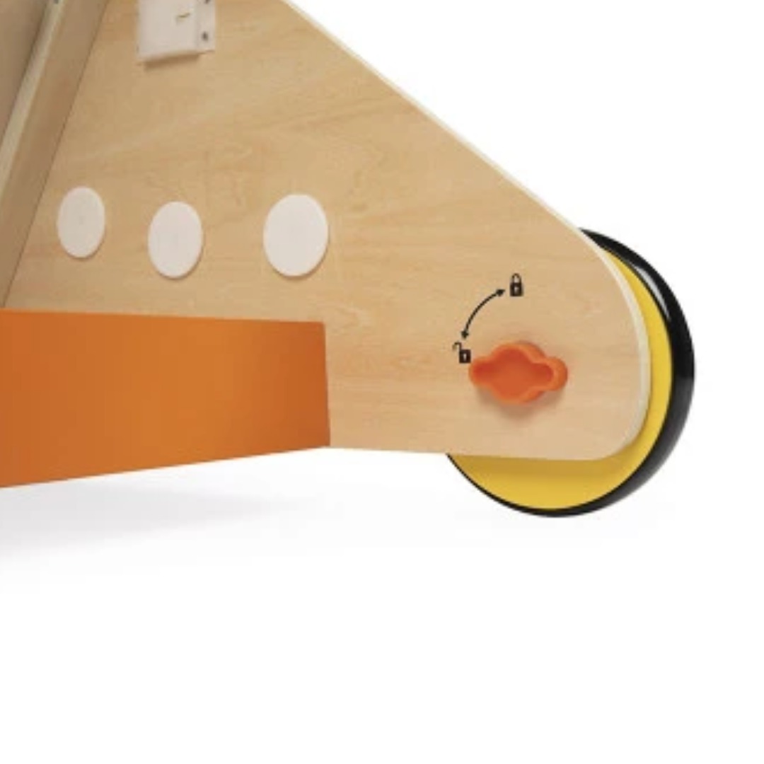 Janod Coniglio carrello multiattività legno 9 giochi
