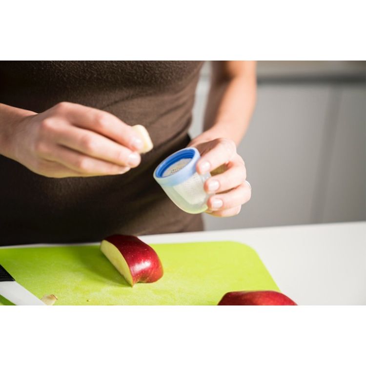Nuvita mangiafrutta massaggiagengive 2 in 1 retina