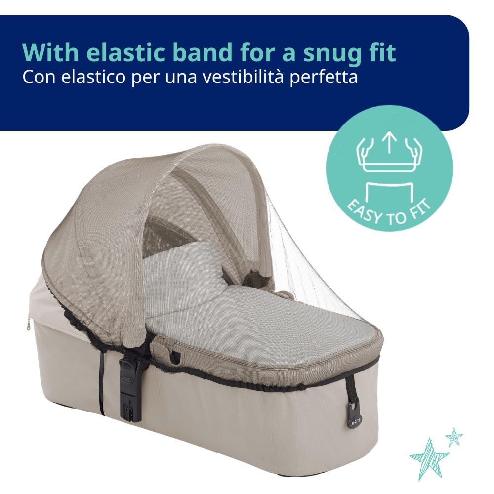 Jané Zanzariera Universale Passeggino con Borsa Traspirante