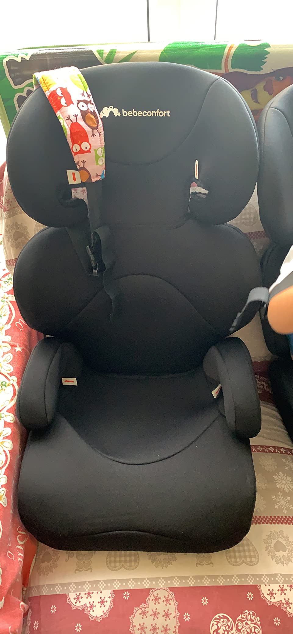Bebé Confort Road Safe seggiolino auto 15-36 kg Full Black reclinabile
