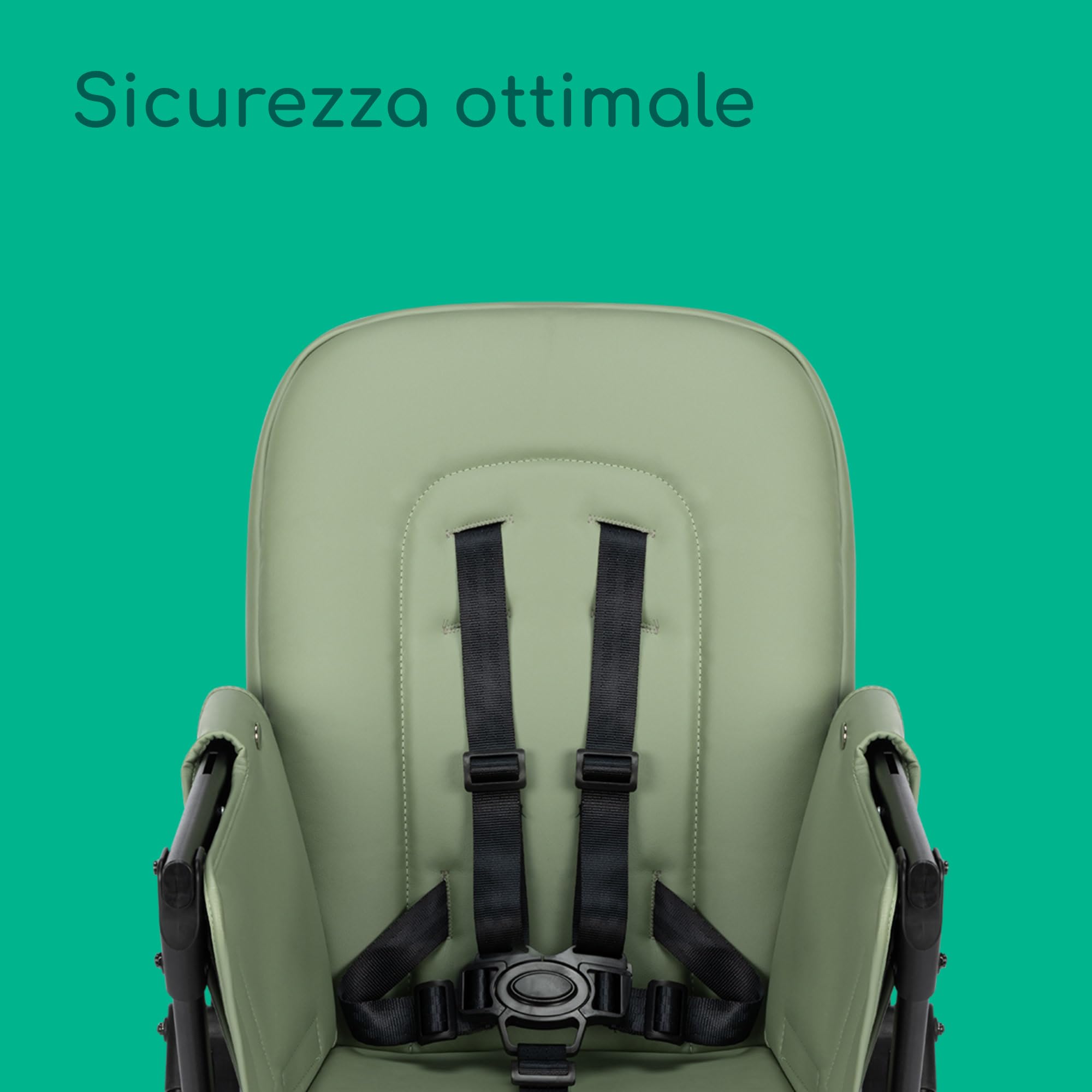 Bebé Confort Mallow seggiolone pappa Mineral Green 15 kg