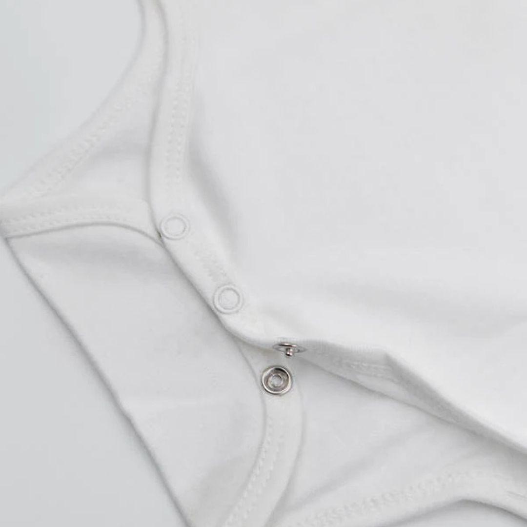 Bamboom Collo Tondo 111 body bimba maniche lunghe off-white bambù