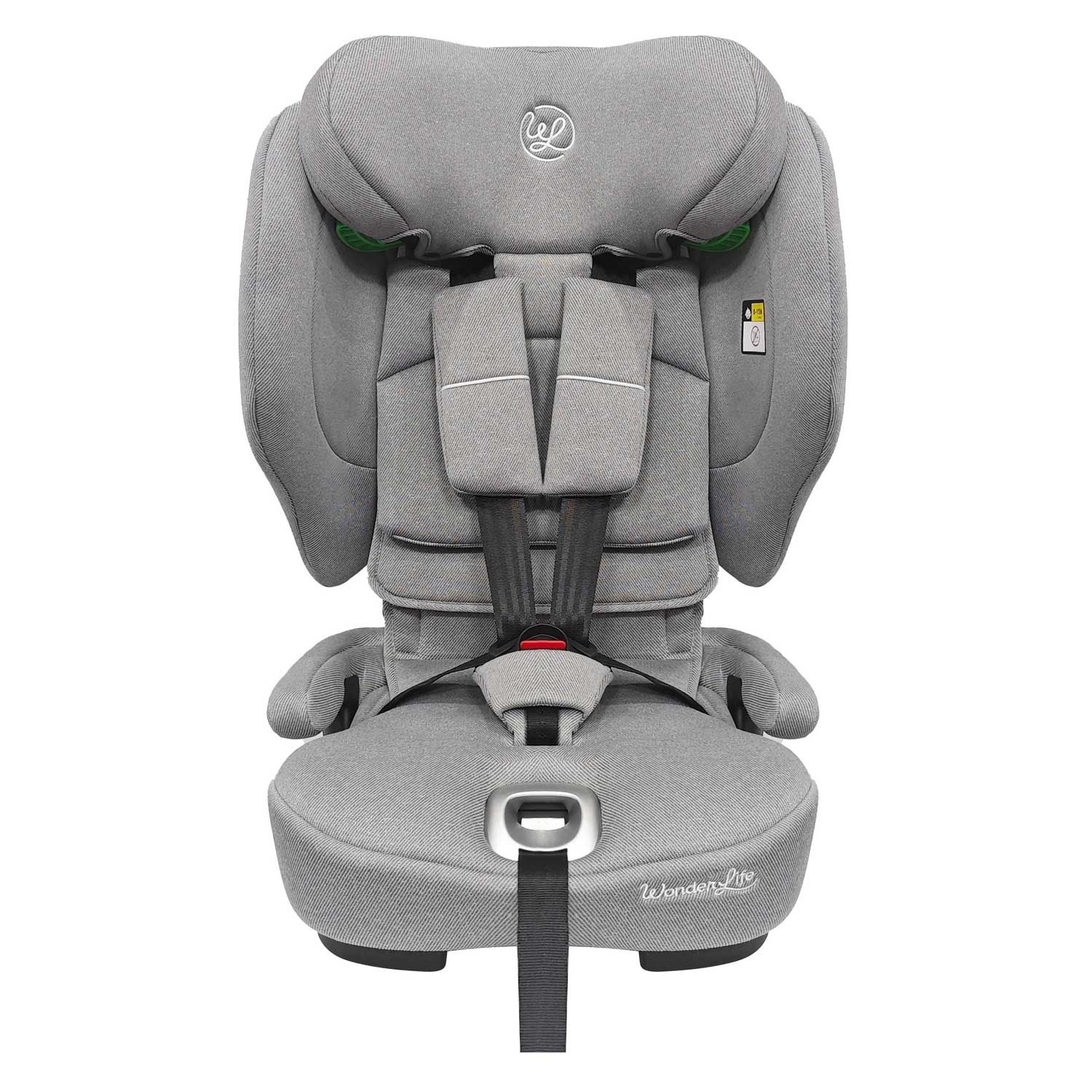 Wonderlife Tivoli Fix i-Size Seggiolino Auto Dark Grey 76-150 cm pieghevole