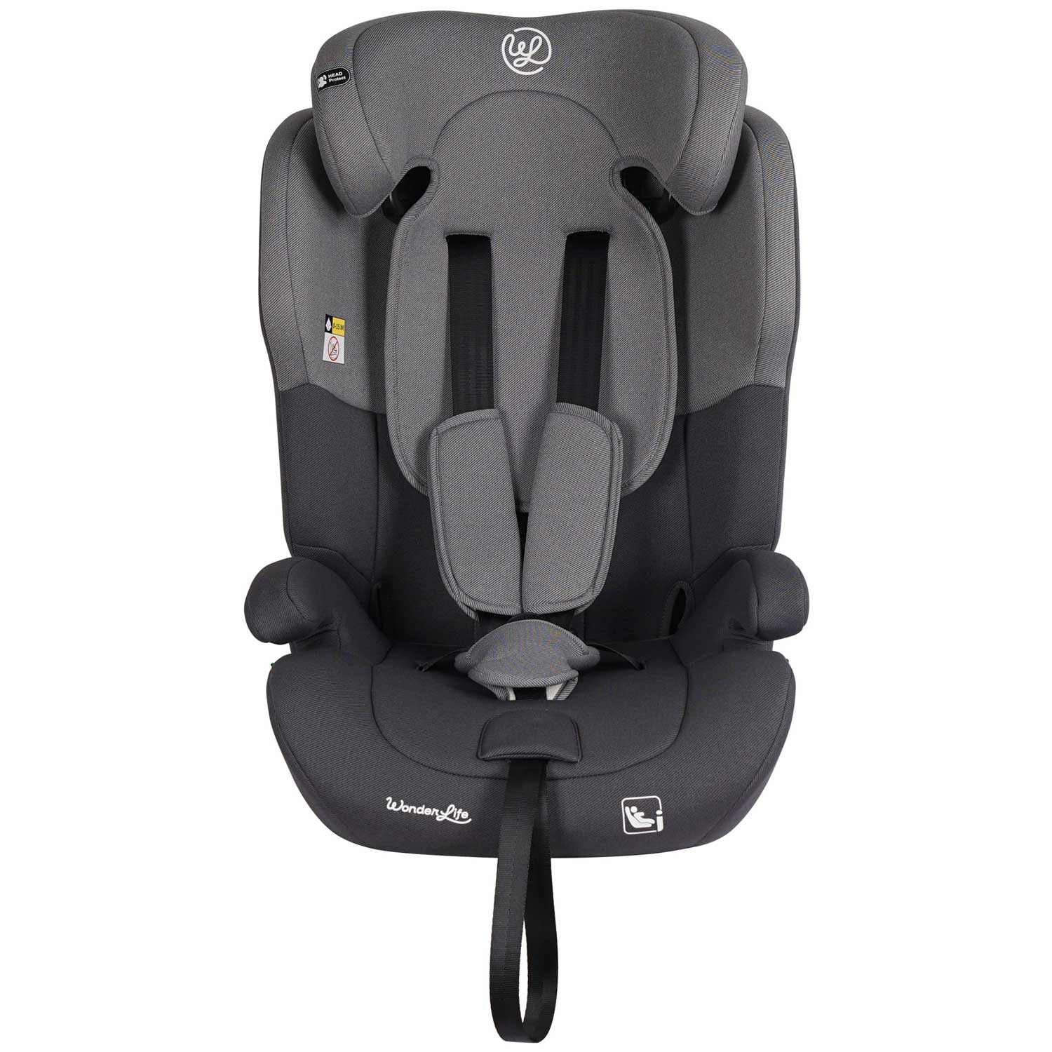 Wonderlife Lipari 76/150 cm Seggiolino Auto Dark Grey